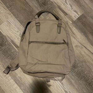 Tan Target Backpack